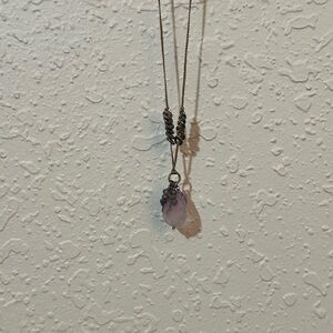 Silpada Amethyst Pendant Necklace